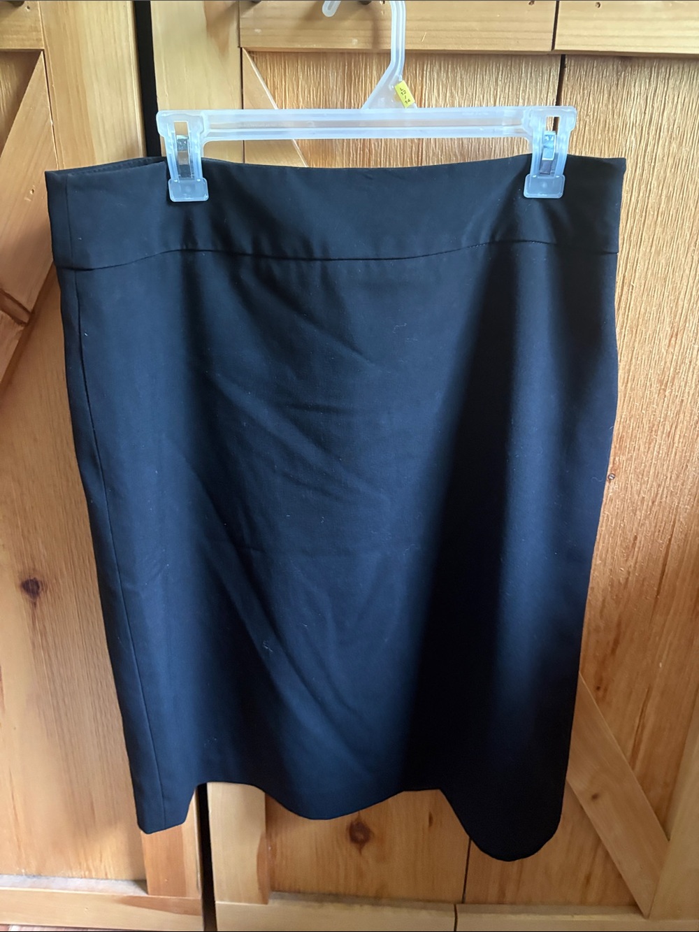 Part of 2/$15 George Size 12 Classic Black Women's Pencil Skirt